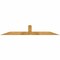 Ekena Millwork Portland Rough Sawn Timber Gable Bracket, Western Red Cedar, 72"W x 12"H x 4"D x 4"F, 4/12 Pitch GBW072X12X0404POR00RWR - alternate 1